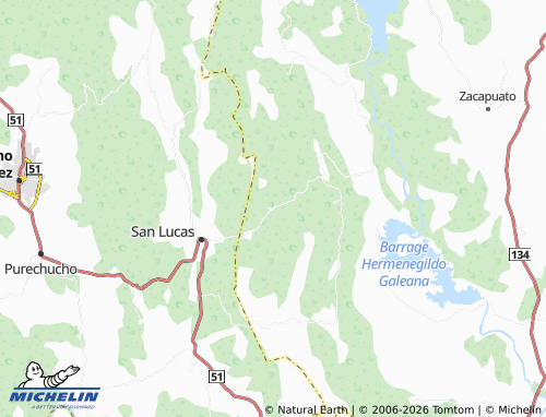 MICHELIN Cuirindichapio map - ViaMichelin