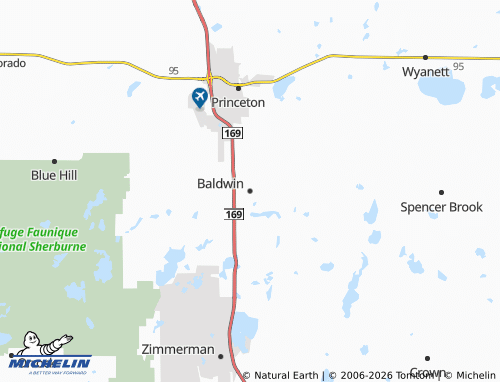 Mappa MICHELIN Baldwin - ViaMichelin