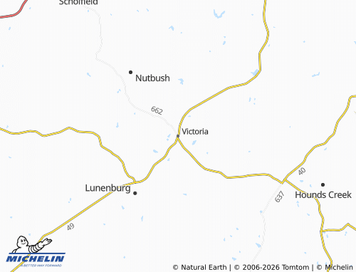 Kaart MICHELIN Victoria - ViaMichelin