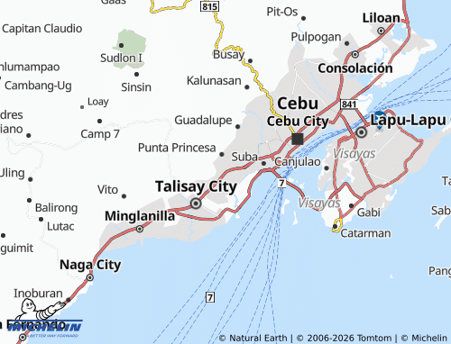 Mappa MICHELIN Basak Pardo - ViaMichelin