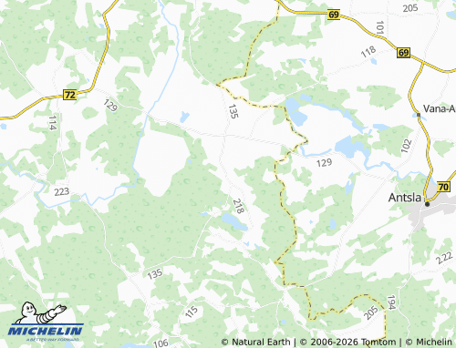 Mappa MICHELIN Korijärve - ViaMichelin