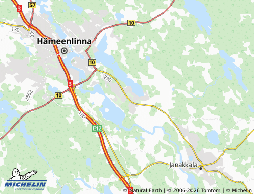 MICHELIN-Landkarte Käikälä - ViaMichelin