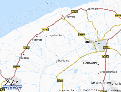 Carte MICHELIN Reitsum - ViaMichelin
