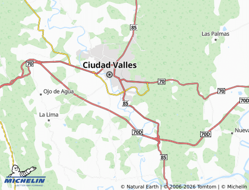 MICHELIN Vizcarra map - ViaMichelin