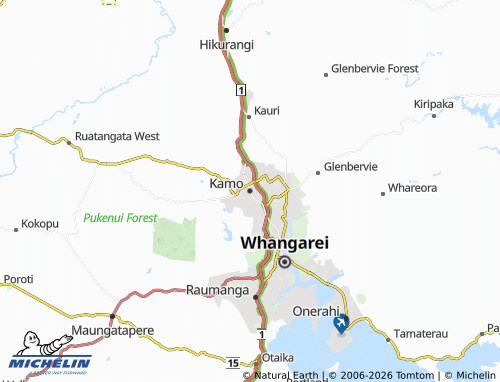 Mapa MICHELIN Kamo - ViaMichelin
