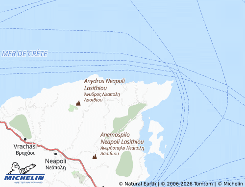MICHELIN Agios Georgios map - ViaMichelin