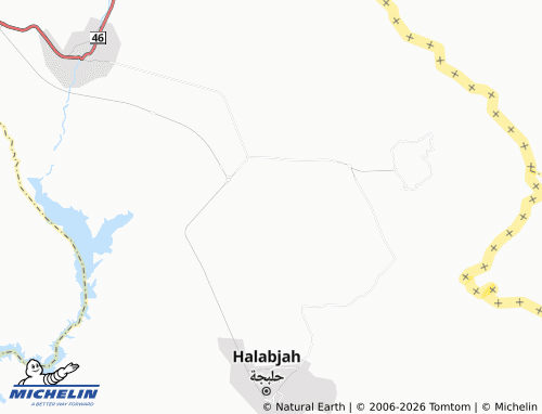 MICHELIN Shashki Upper map - ViaMichelin