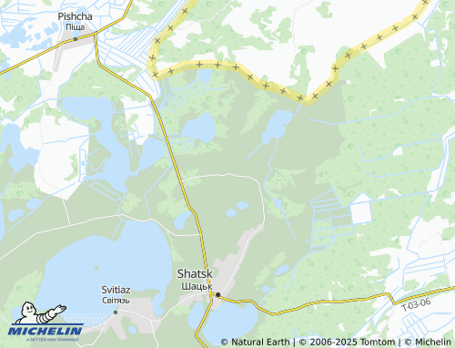 MICHELIN-Landkarte Mel'nyky - ViaMichelin