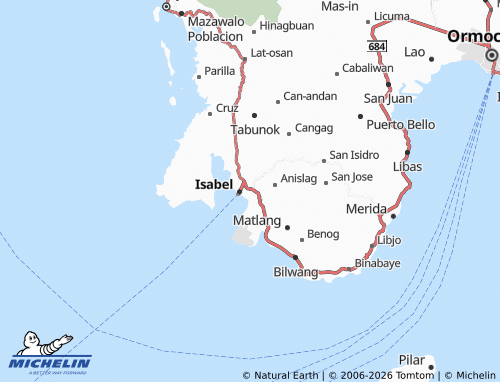 MICHELIN Poblacion map - ViaMichelin
