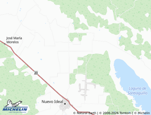 MICHELIN Nuevo Campo Alto map - ViaMichelin