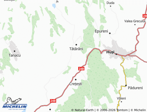 Carte MICHELIN Crăsnășeni - ViaMichelin