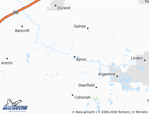 Mapa MICHELIN Byron - ViaMichelin