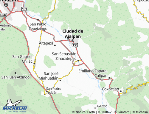 Mappa MICHELIN El Carmen Tercera Sección B - ViaMichelin