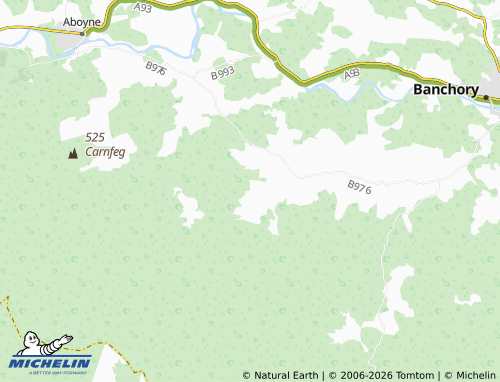 Carte MICHELIN Percie - ViaMichelin