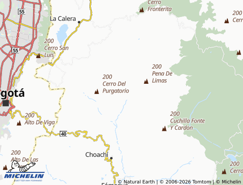 Mappa MICHELIN Tunjaque - ViaMichelin