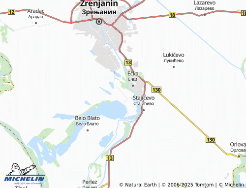 MICHELIN-Landkarte Lukino Selo - ViaMichelin