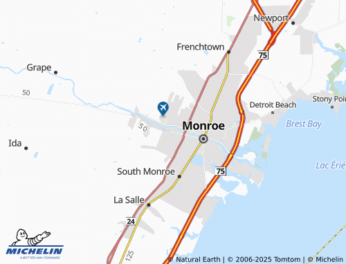 MICHELIN West Monroe map - ViaMichelin