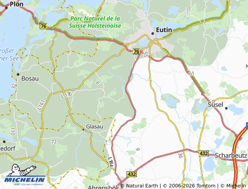 MICHELIN Klenzau map - ViaMichelin