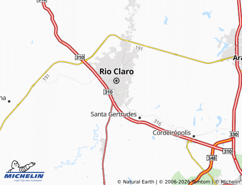 Mappa MICHELIN Cidade Jardim - ViaMichelin