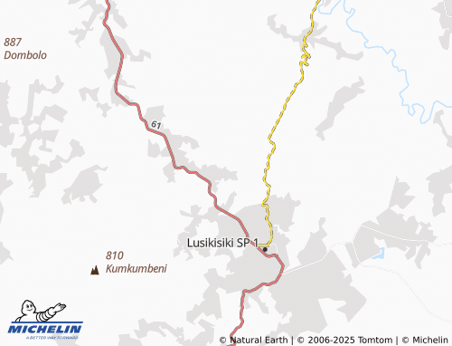 MICHELIN KwaDick map - ViaMichelin
