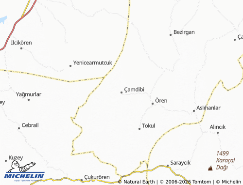 MICHELIN Çamdibi map - ViaMichelin