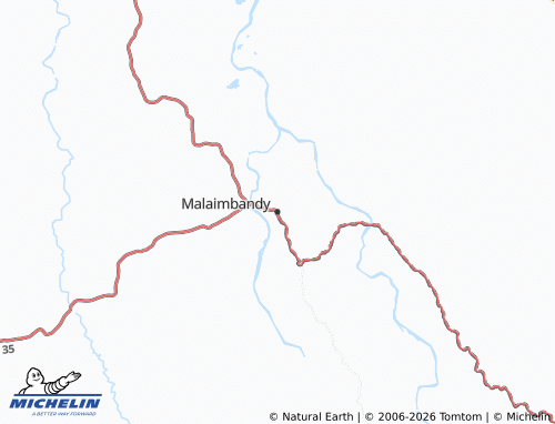 Kaart MICHELIN Malaimbandy - ViaMichelin