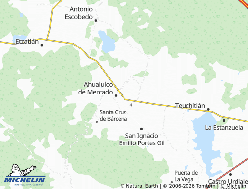 MICHELIN-Landkarte Las Mesitas - ViaMichelin