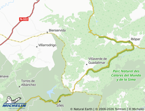 MICHELIN Bellotar map - ViaMichelin