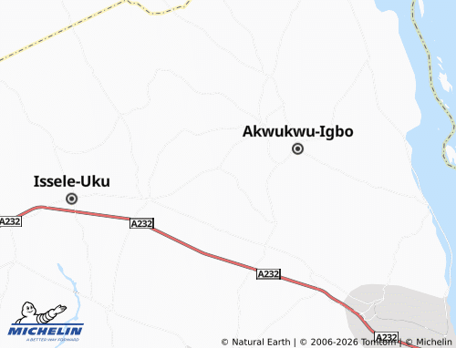Mappa MICHELIN Issele-Mkpitime - ViaMichelin
