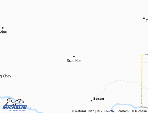 Mappa MICHELIN Srae Kor - ViaMichelin