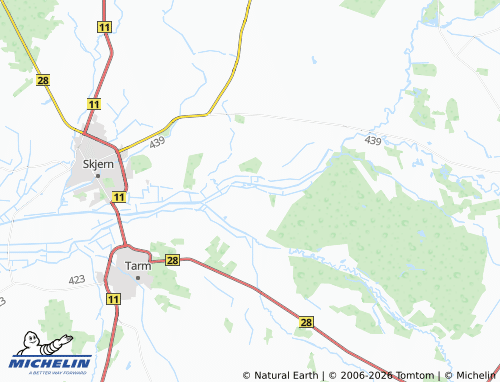 Mapa MICHELIN Kodbøl - ViaMichelin