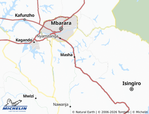 MICHELIN Masha map - ViaMichelin