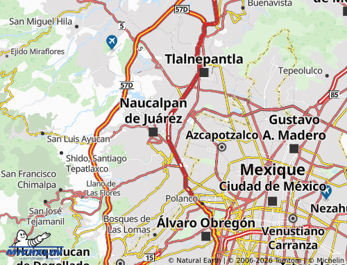 Carte MICHELIN La Florida - ViaMichelin