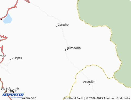 MICHELIN Jumbilla map - ViaMichelin