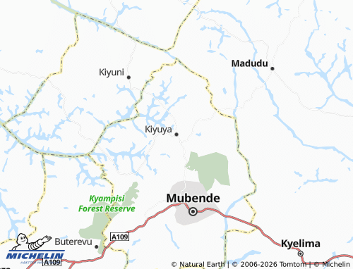 MICHELIN Kiyuya map - ViaMichelin