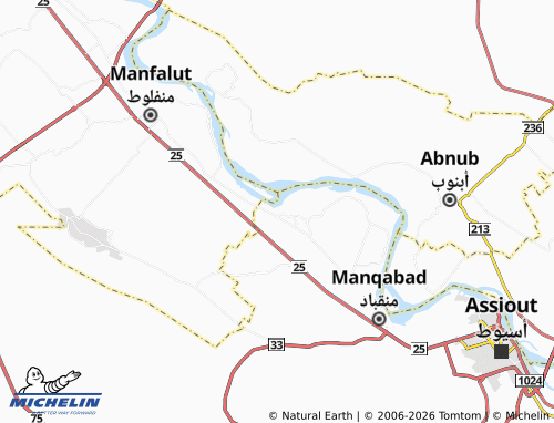 Mappa MICHELIN al-Hassani - ViaMichelin