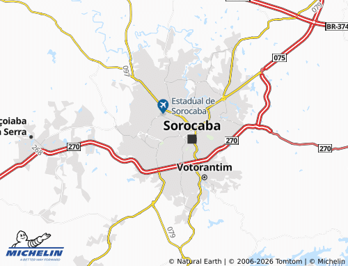 Carte MICHELIN Vila Augusta - ViaMichelin