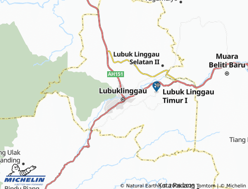MICHELIN Kenanga map - ViaMichelin