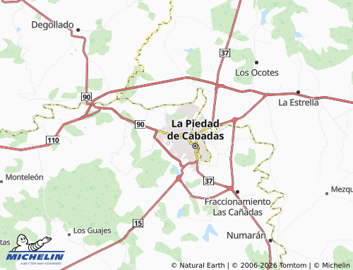 Mappa MICHELIN San Miguel - ViaMichelin