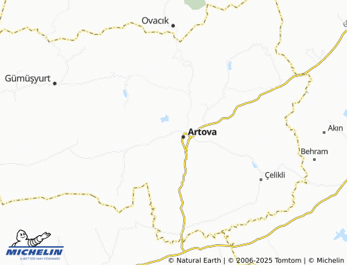 MICHELIN Kızılca map - ViaMichelin