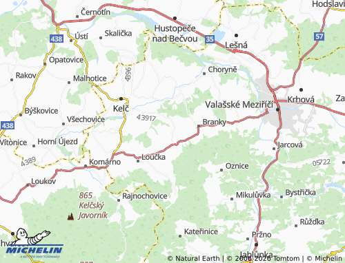 Mapa MICHELIN Police - ViaMichelin
