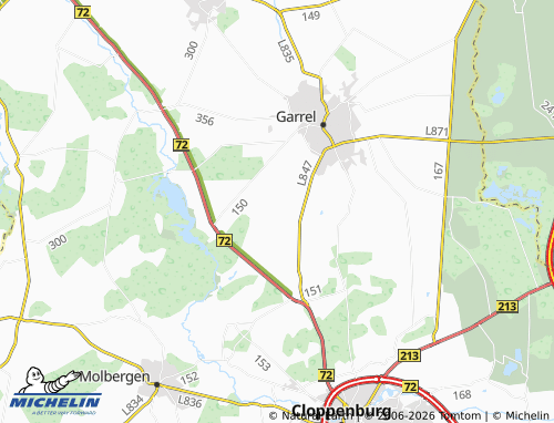 MICHELIN Falkenberg map - ViaMichelin