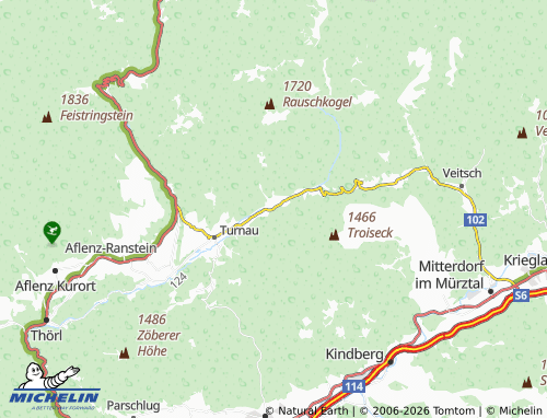 MICHELIN Stübming map - ViaMichelin