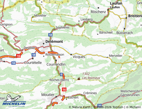 Mappa MICHELIN Vicques - ViaMichelin