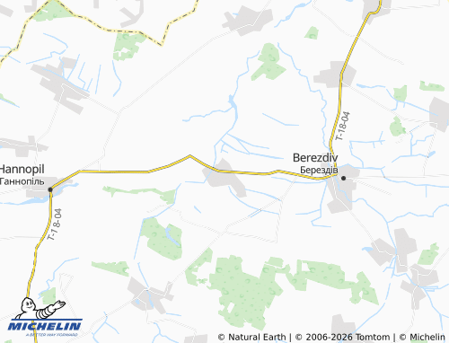 MICHELIN Diakiv map - ViaMichelin