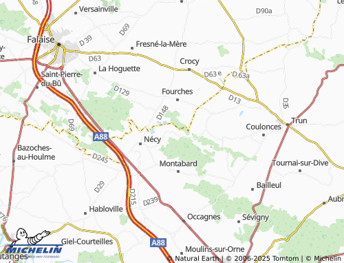 Mapa MICHELIN Brieux - ViaMichelin