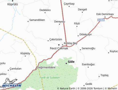 Mappa MICHELIN Fevzi Çakmak - ViaMichelin