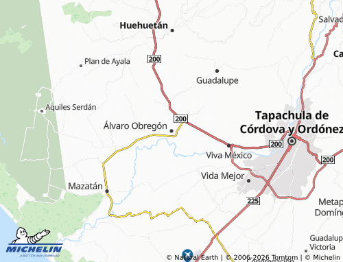 Carte MICHELIN Álvaro Obregón - ViaMichelin
