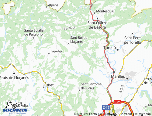 MICHELIN-Landkarte Sobremunt - ViaMichelin