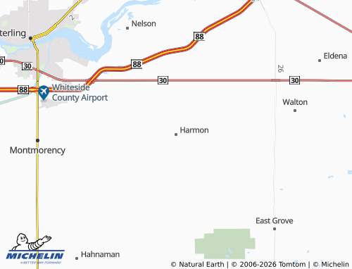 Mapa MICHELIN Harmon - ViaMichelin